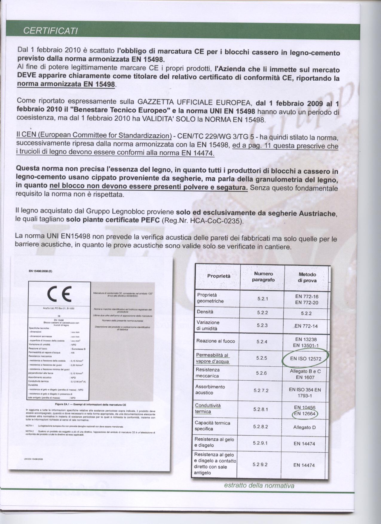 certificati legnobloc