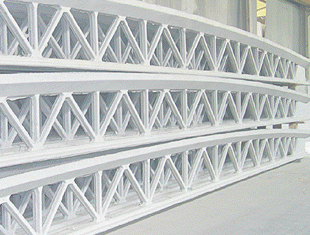 Copertura  prefabbricata RETICOLO